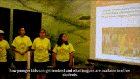 The 5827 RoboHazards, a robotics team from Western Center Academy takes their love of Robotics to the community 