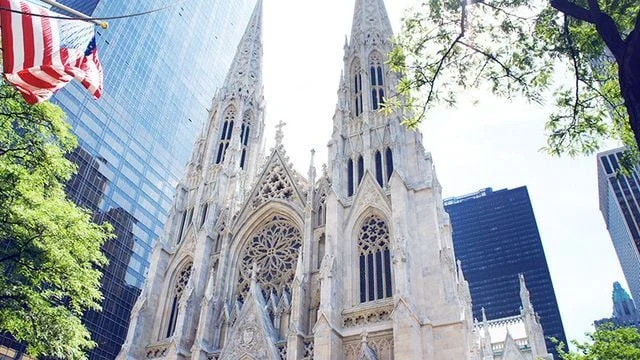 Large mural at NYC’s St. Patrick’s Cathedral inspired by Apparition at Knock