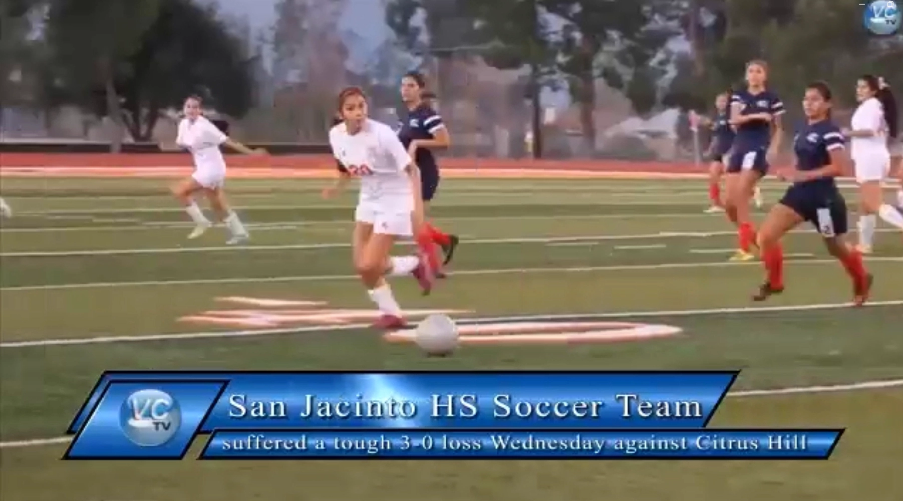 The Sacramento High School girls soccer team suffered a tough 3-0 loss